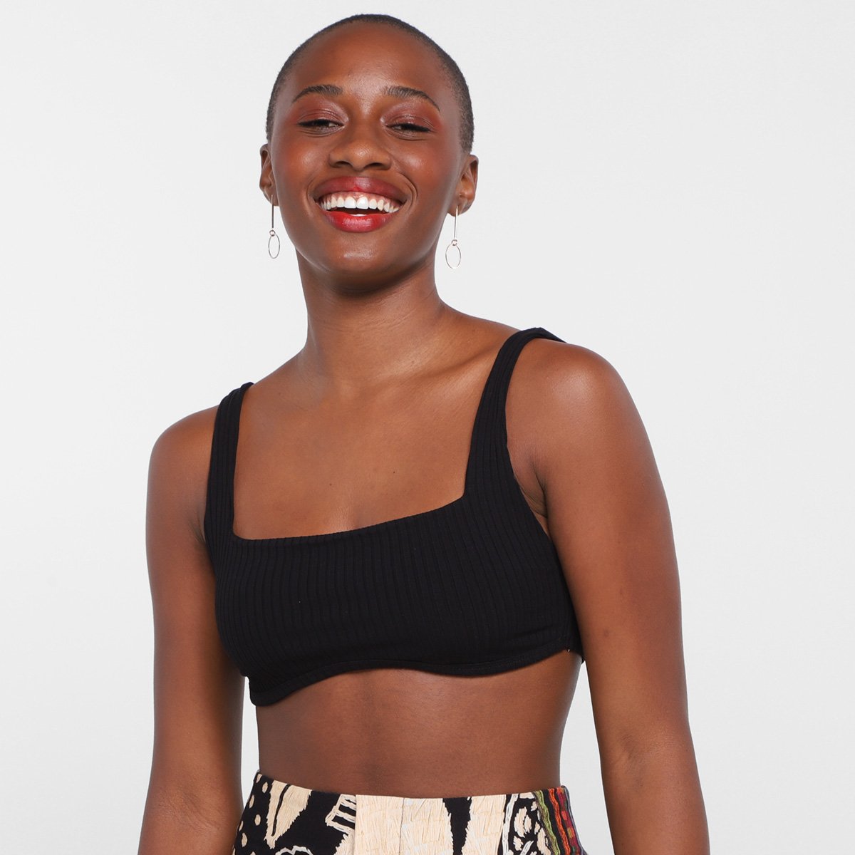 Top Farm Cropped Rib Feminino - Preto é ruim? Top Farm Cropped Rib Feminino - Preto é boa?