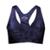 Top Feminino Elite Preto em Malha com Desenho Print - Azul+Marinho