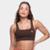 Top Fila Tough Gym Feminino - Marrom