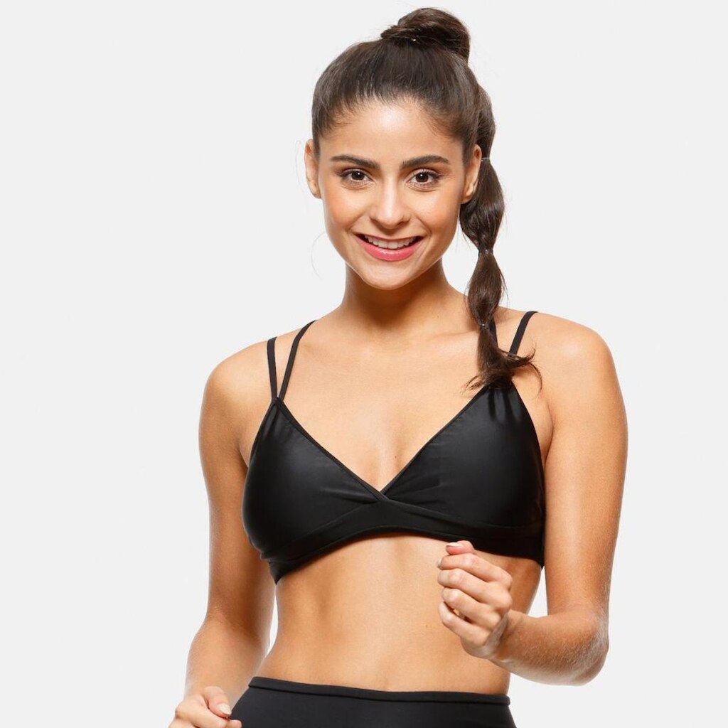Top Masp Fit Li Poliamida com Bojo Removível Academia Esportivo