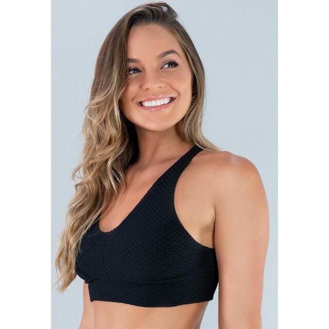 Top Mvb Modas Nadador Tecido Bolha Fitness Academia
