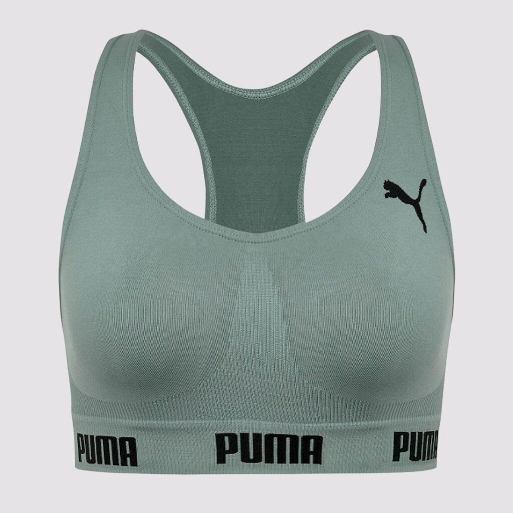 Top Nadador Puma com Bojo Removível Feminino
