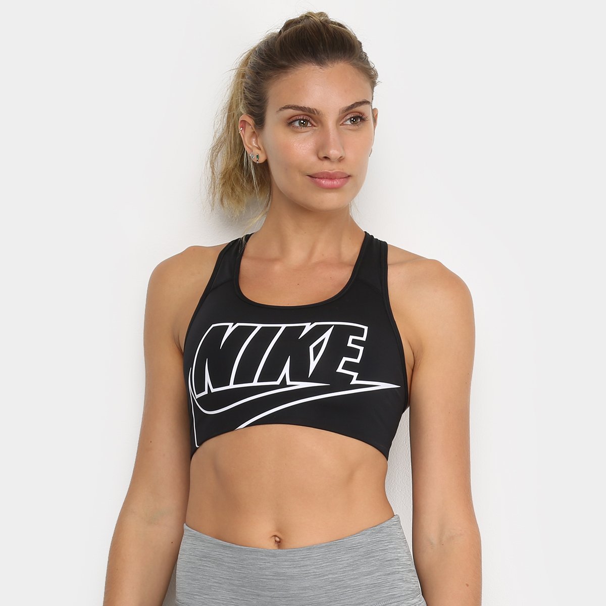 Top Nike Med Futura Bra Média Sustentação - Preto+Branco é ruim? Top Nike Med Futura Bra Média Sustentação - Preto+Branco é boa?