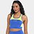 Top Olympikus Runner Feminino - Azul+amarelo