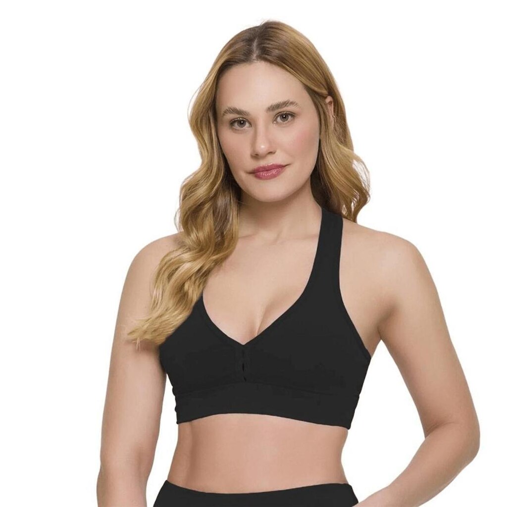 Top Selene Com Recorte e Bojo 24842.001 - Preto