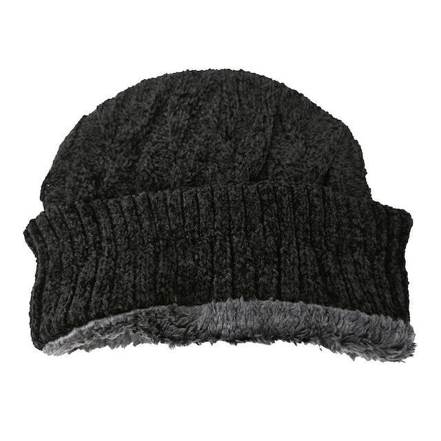 Touca Gorro Com Forrada Macia de Frio Adulto Unissex Inverno Quentinha Lisa Grosso