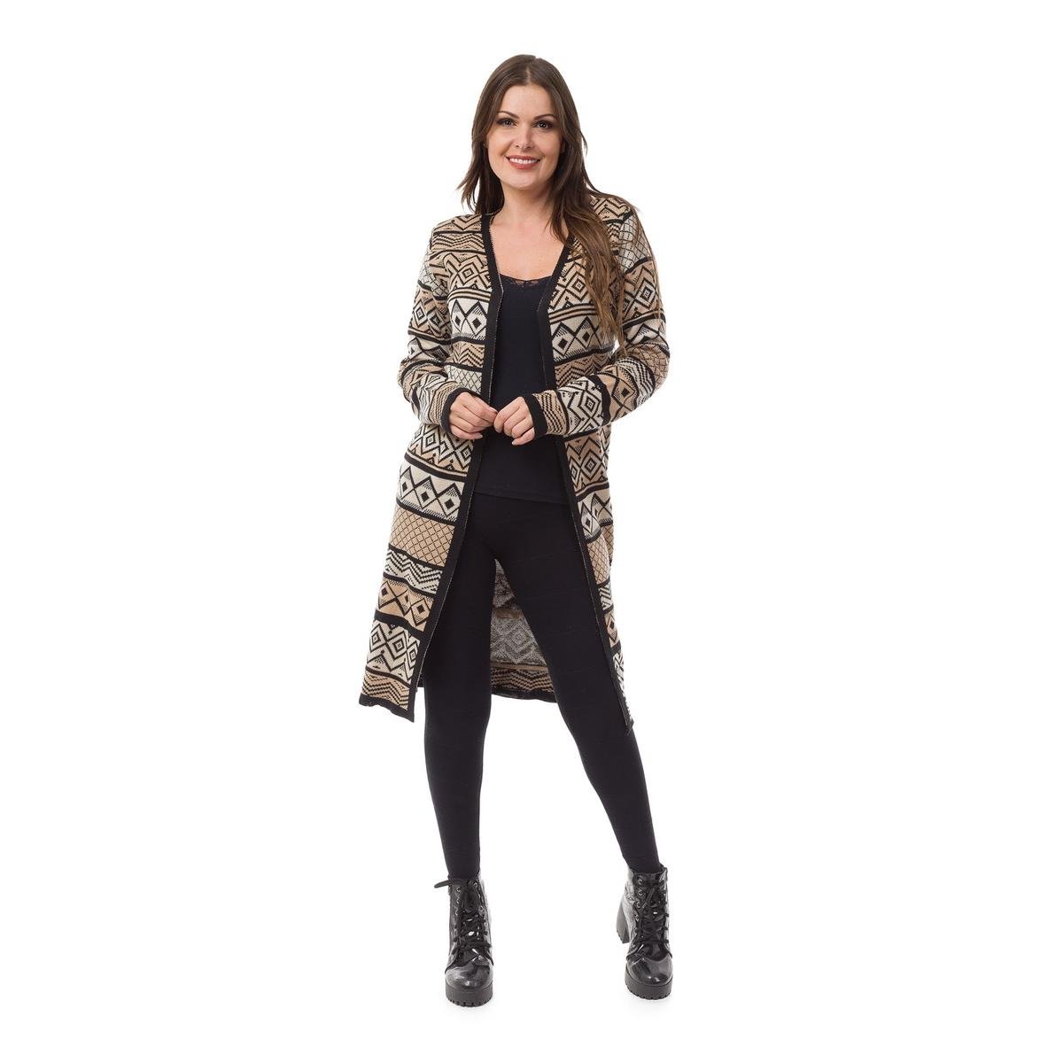 casaco etnico feminino