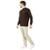 Tricot Aeropostale Marrom Masculino - Marrom