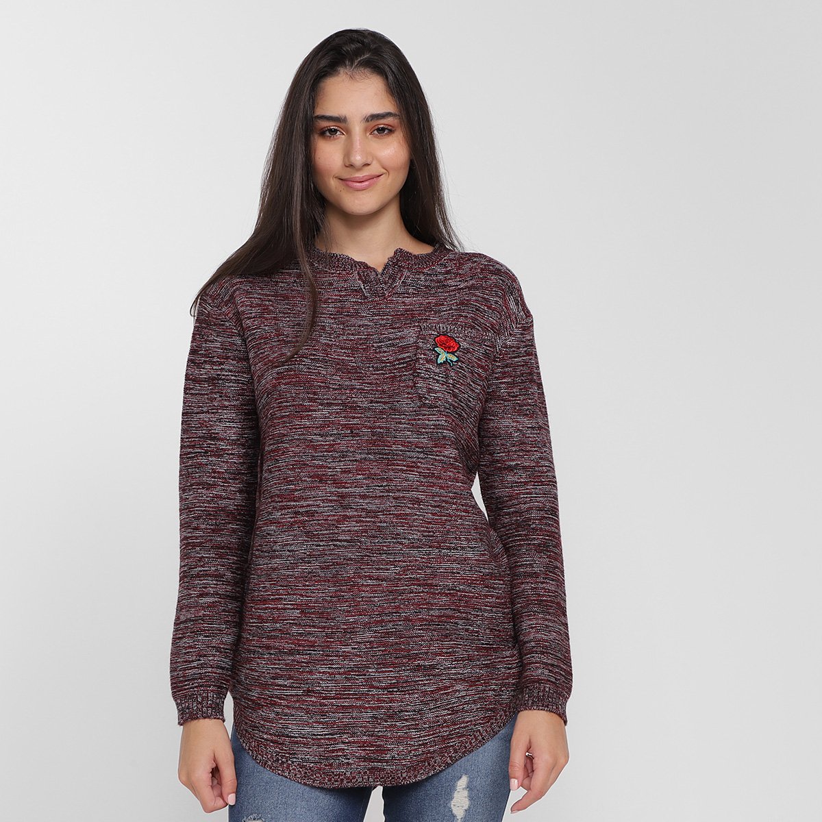 Tricot Facinelli Bolso Frontal Feminino - Vinho é boa?