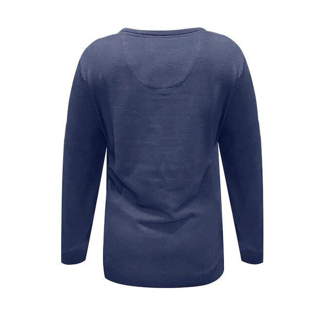 Tricot Masculino Individual Azul Marinho