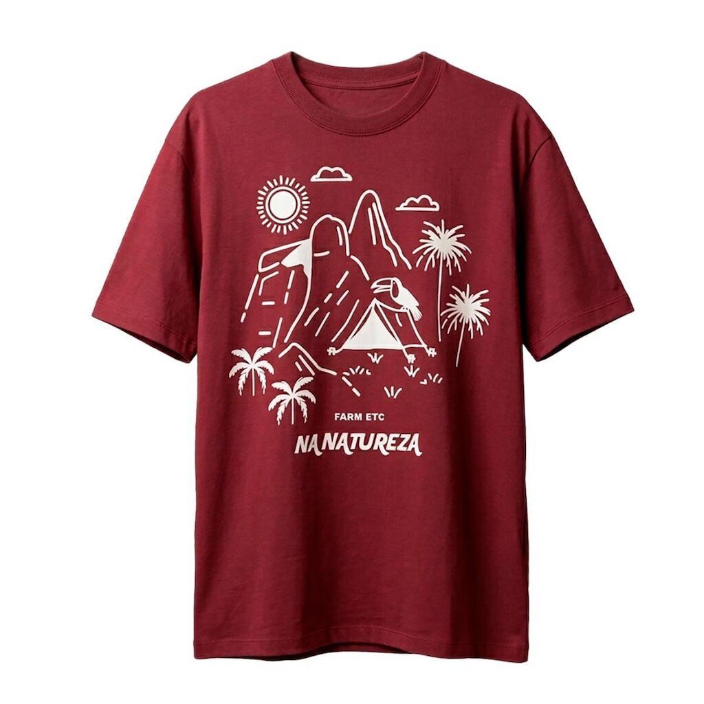 TShirt Farm Ipanema Silk  Goiabada