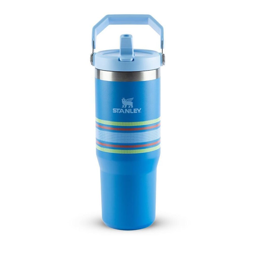 Tumbler Térmico Flip Straw Varsity Azure Stripes | 887ml