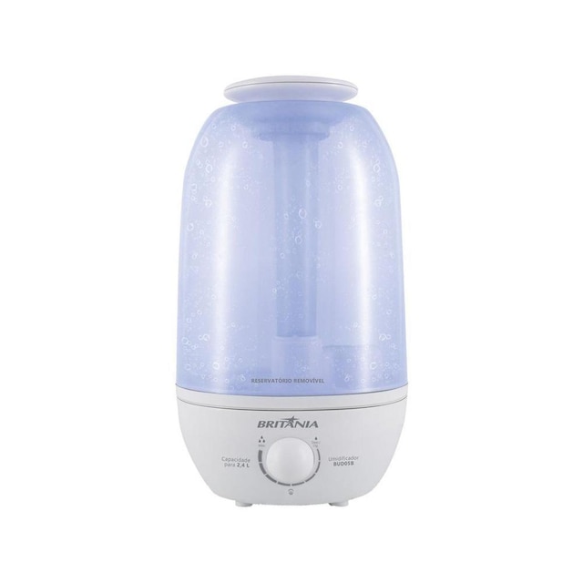 Umidificador Ultrassônico de Ar Portátil Britânia BUD05B 2,4L