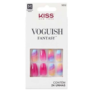 Unhas Postiças Kiss Ny Voguish Fantasy The Motto 1 Un
