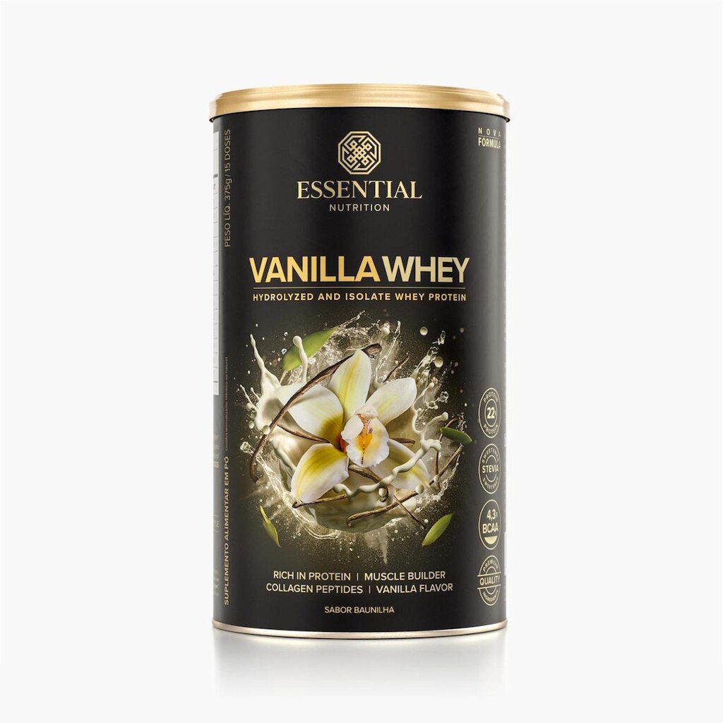 Vanilla Whey Hidrolisado (375g) - Essential