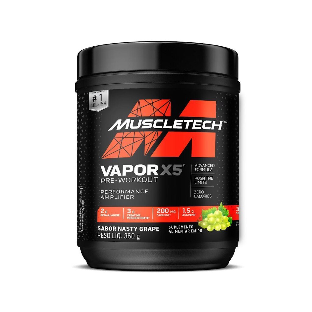 Vapor X5 Pré treino Muscle Tech Original com selo