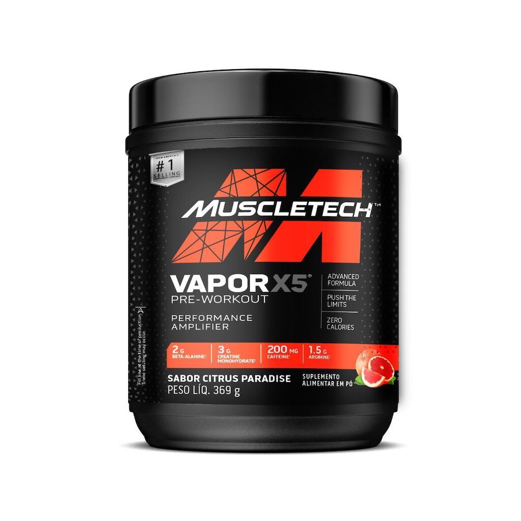 Vapor X5 Pré treino Muscle Tech Original com selo