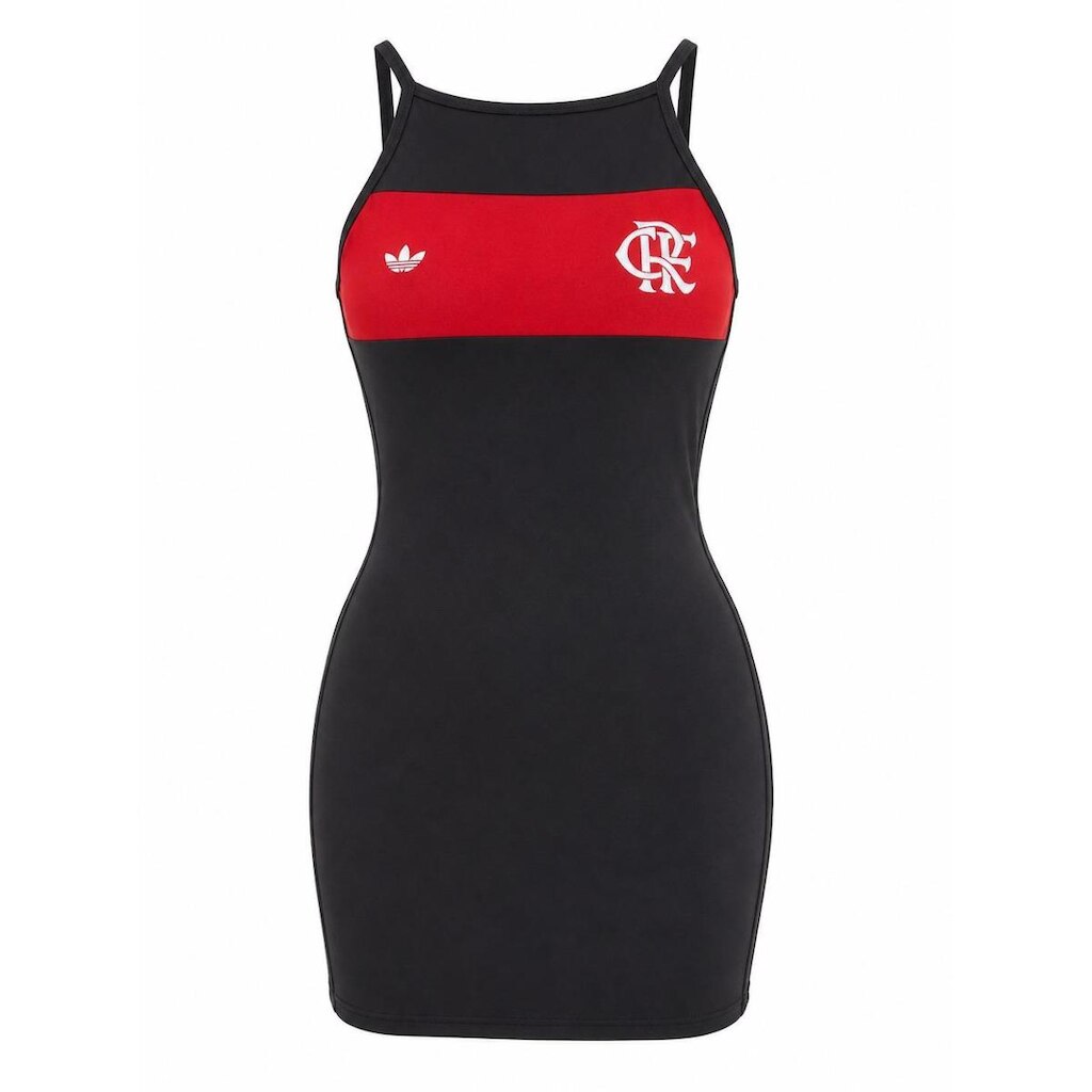 Vestido Adidas Flamengo Preto 2025 - KA0590
