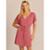 Vestido Água Doce Curto Lisos Saídas - Lilás