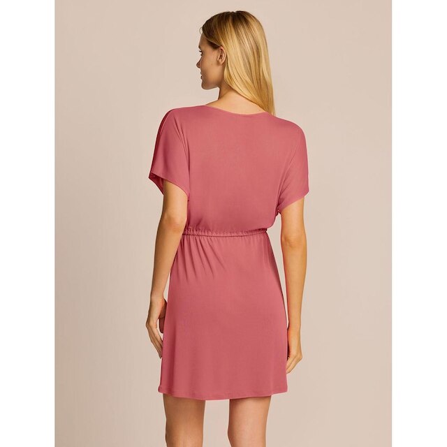 Vestido Água Doce Curto Lisos Saídas