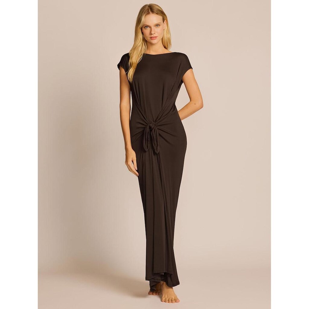 Vestido Água Doce Longo Lisos Saídas