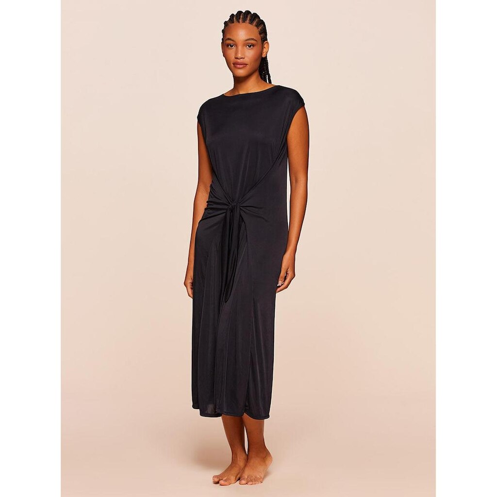 Vestido Água Doce Midi Lisos Saídas