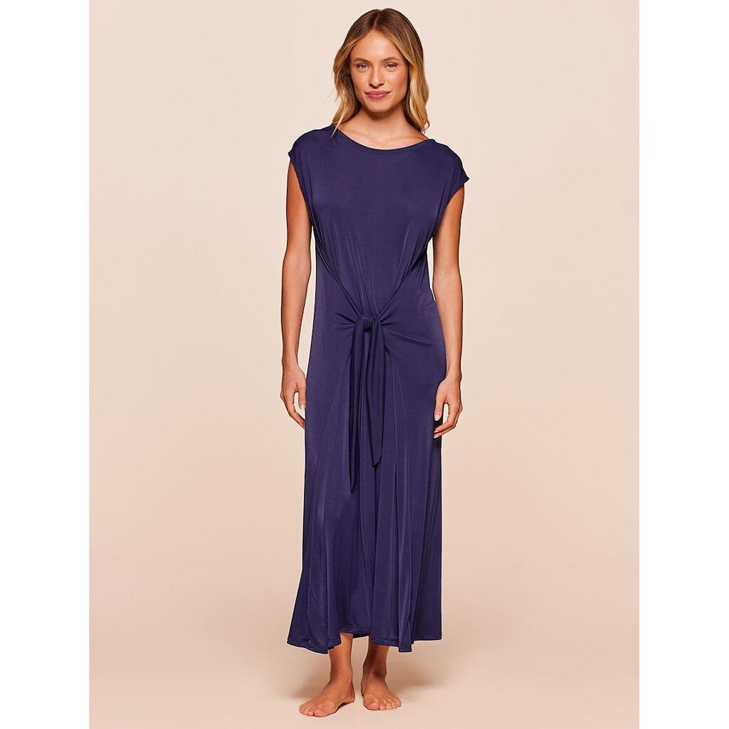 Vestido Água Doce Midi Lisos Saídas