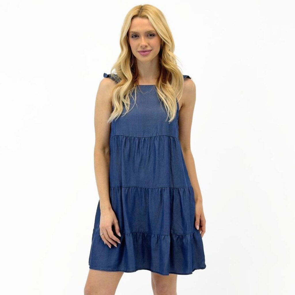 Vestido Aishty Curto em Tecido Feminino