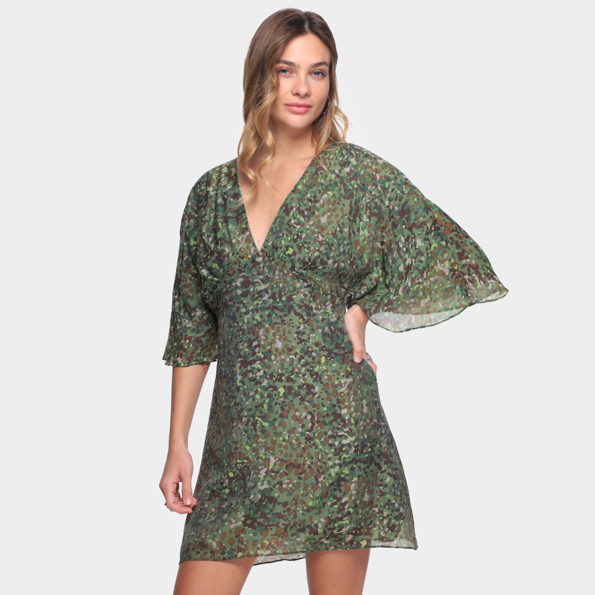 Vestido All Is Love Curto Mistic Green - Verde Menor preço em Vestido All Is Love Curto Mistic Green - Verde