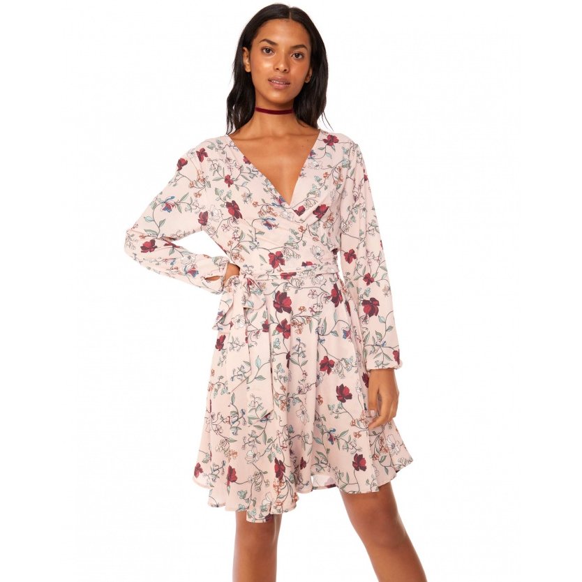 amaro vestido manga longa