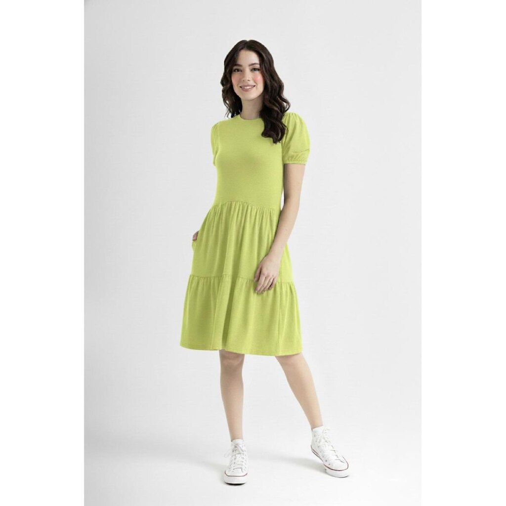 Vestido Básico em Meia Malha Just Basic