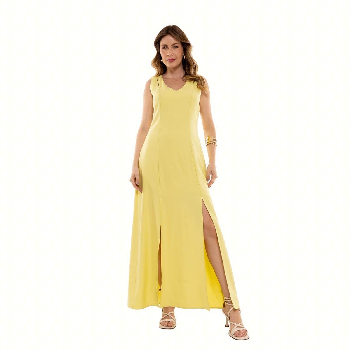 Vestido Hering Fenda Frontal Compre Online Zattini