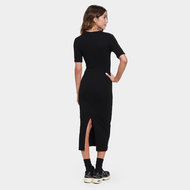 Vestido Calvin Klein Midi Ribana