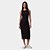 Vestido Calvin Klein Muscle Ombro Franzido Feminino - Preto