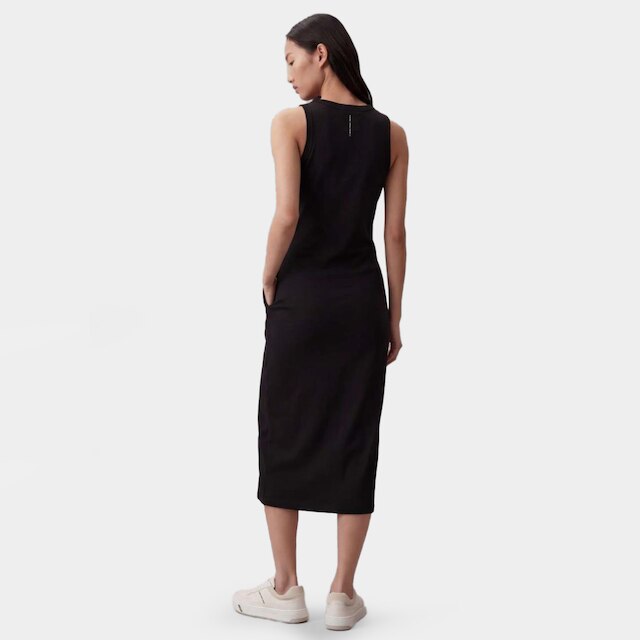 Vestido Calvin Klein Muscle Ombro Franzido Feminino