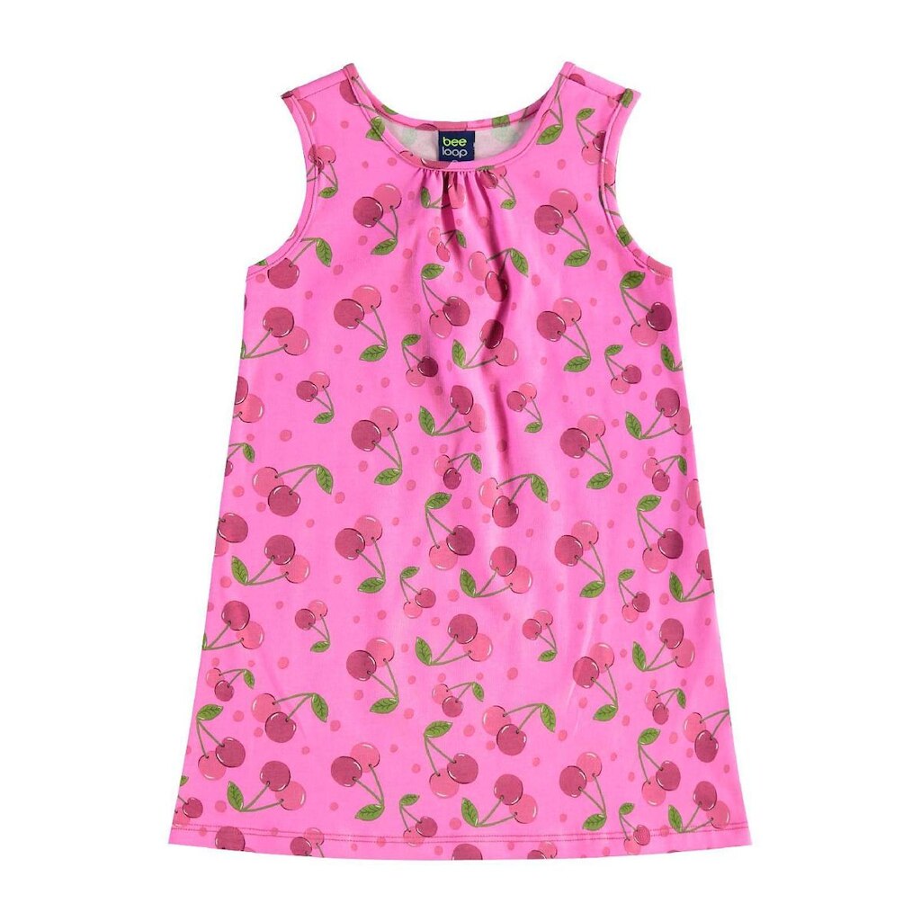 Vestido Cerejinhas Infantil Bee Loop