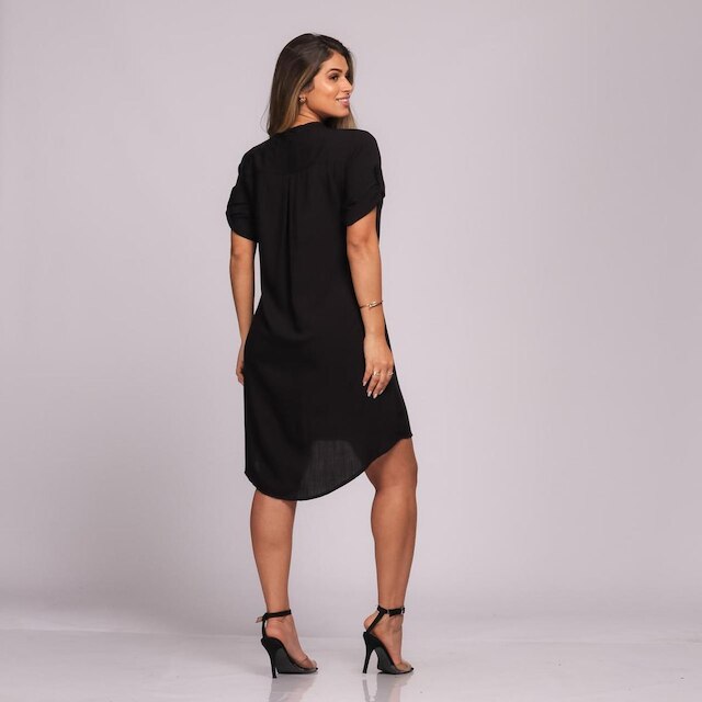 Vestido Chemise Botões M/C B’Bonnie Vitória