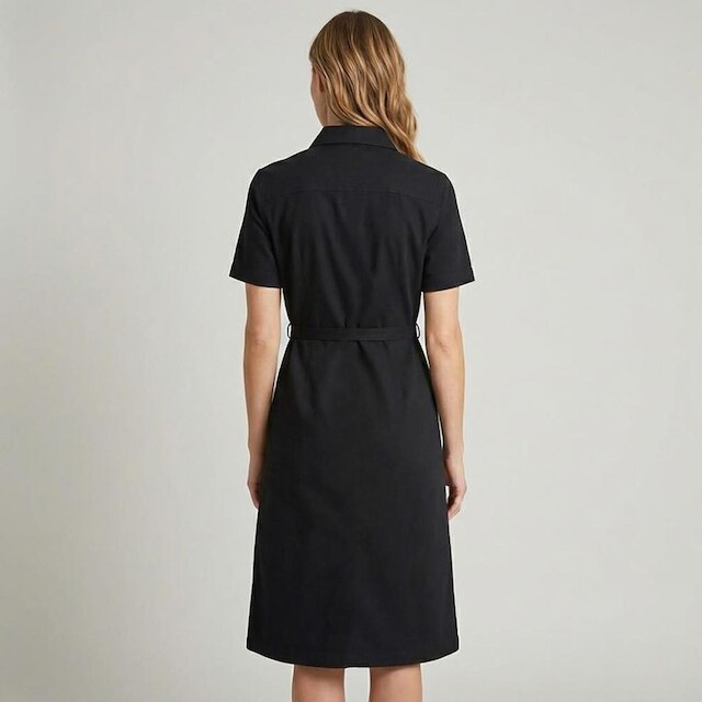 Vestido Chemise Dudalina Yva Em Sarja Feminino
