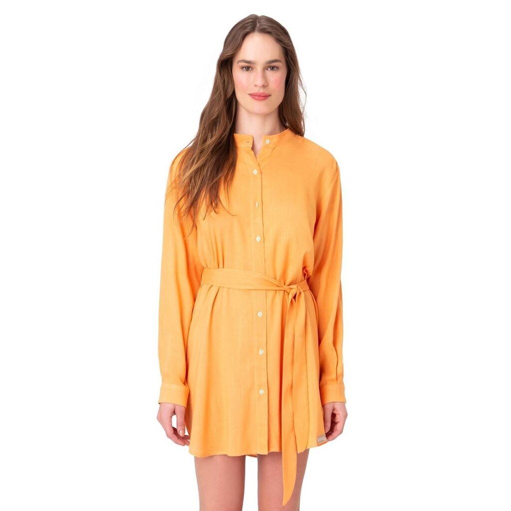 Vestido Chemise Visco Slub Natural P