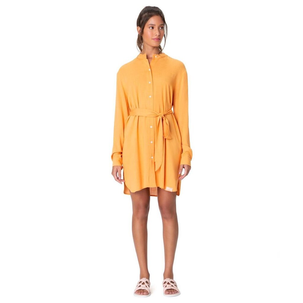Vestido Chemise Visco Slub Natural P
