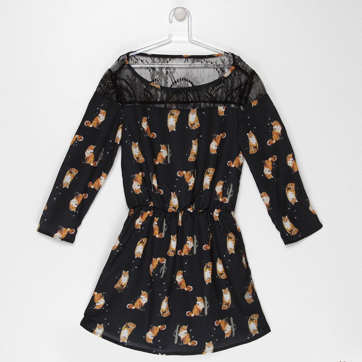 vestido colcci fun preto