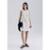 Vestido Curto Evasê Com Linho Hering - Bege