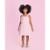 Vestido Curto Infantil Festa Tule Rosa Babados Petit Cherie - Rosa