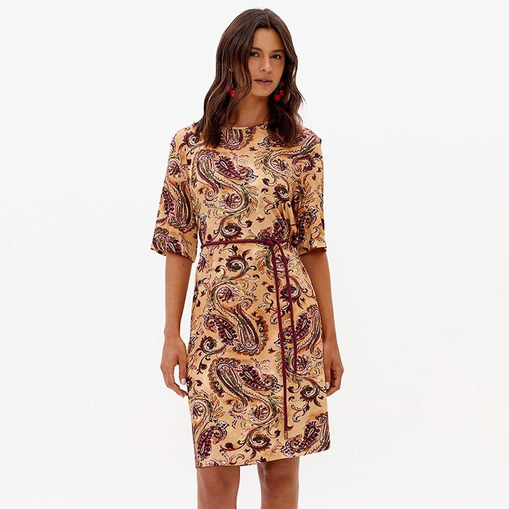 Vestido Curto Lança Perfume Malha Viscose Feminino