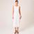 Vestido Dudalina Regata Texture Feminino - Off White