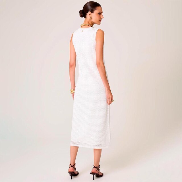 Vestido Dudalina Regata Texture Feminino