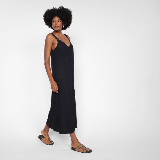 Decote V Dzarm Vestidos Dzarm Vestidos Comprar Vestido Midi Evasê