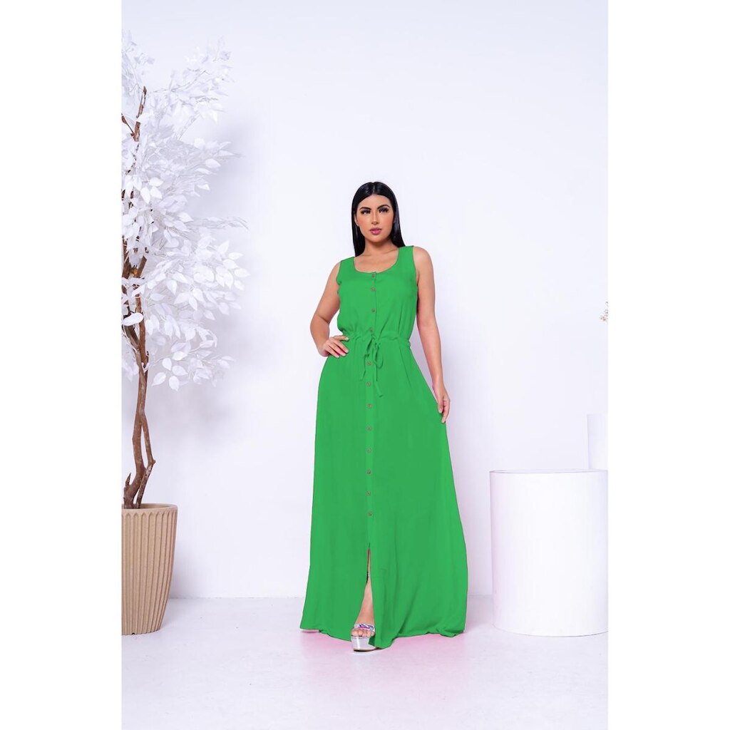 Vestido Elegância Feminina Versátil Longo de Alça Vestidos de Festas Rosa Casual Moda Elegancia