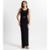 Vestido Endless Midi De Ribana Feminino - Preto