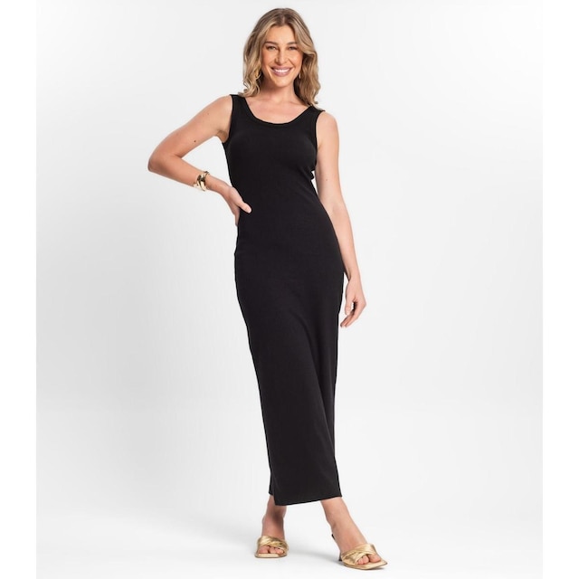 Vestido Endless Midi De Ribana Feminino